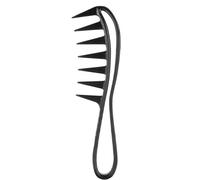 Pettine per capelli testurizzato - strumento per domatore in loop, districare i capelli bagnati | Spazzolino da denti larghi distanziati, pettine di squalo parrucchiere, aiuta a modellare il volume