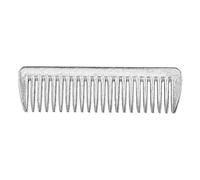 Pettine per cavalli in lega di alluminio Pettine per criniera Coda Tirare Pettine in metallo Strumento per la toelettatura del cavallo per la rimozione dei nodi Design ergonomico Dente ispessito di