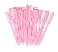 Pettine per Ciglia in Plastica Pettine 12 × 10 × 3 Pettine Separatore per Ciglia Mini Pettine per Sopracciglia Set Strumento Cosmetico per L'estensione delle Ciglia