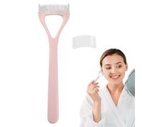 Pettine per ciglia, pennelli professionali per mascara, strumento multifunzionale per separare le ciglia, strumenti per il trucco degli occhi per viaggi, attività all'aperto, uso quotidiano