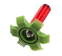 Pettine per evaporatore a condensatore per radiatore, con impugnatura per cacciavite, raddrizzatore a bobina, compatibile con condizionatore d'aria, radiatore olio e compatibile