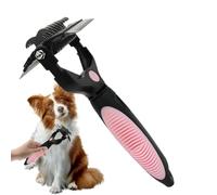 Pettine per gatti per capelli arruffati, spazzola per toelettatura animali domestici,Dispositivo per la rimozione dei nodi degli animali domestici per cani - Rastrelli portatili per toelettatura cani,