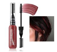 Pettine per gesso per capelli lavabili, set di pettini a gesso per capelli - set di tintura di mascara per donne,set di pettini a gesso per capelli, 8 colori di tintura per donne