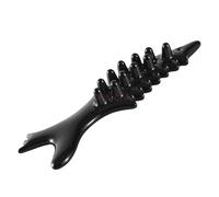 Pettine per il viso a forma di pesce piccolo, massaggiatore multifunzionale per i meridiani e raschietto