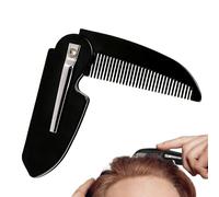 Pettine Per La Barba Maschile - Spazzola Stilizzante Per Baffi Tascabile - Pettini A Denti Per Capelli E Barba,Per Adulti Viaggio Parrucchiere Casa Dormitorio E Borsellino