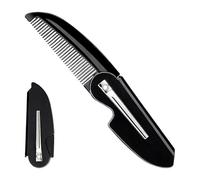 Pettine Per La Barba Spazzola Per Modellare I Baffi | Pettini A Denti Per Capelli E Barba Ideale per Viaggi Casa Salone e Quotidiano per Adulti