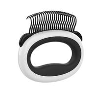 Pettine per la cura dei cani, isola per cani per il capannone | Pennello per il bagno per cani, manico ergonomico Panda Design Compling Comb Tool per animali domestici prima del bagno, l'alimentazione