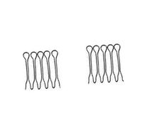 Pettine per la finitura dei capelli Pettine professionale per legare i capelli Fissatore Donne Raccordi per taglio di capelli Pettini di fissaggio Accessori per parrucchieri n. 2