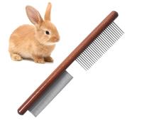 Pettine per la rimozione della forfora, pettine a denti fini contro la forfora, in acciaio inox per la rimozione della forfora, pettine per pulci di cane, pettine portatile per la pulizia del cuoio
