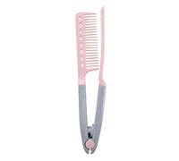 Pettine per la Stiratura dei Capelli con Piastra | Piastra a V per Capelli Lisci | Accessorio Per Pettine Da,per Casa, Viaggio, Vacanza, Hotel e Appuntamenti