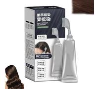 Pettine Per La Tintura Dei Capelli Di Della Frutta, Con Pettine (Chestnut brown)