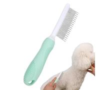 Pettine per la toelettatura del cane pettine contro le pulci | Pettine anti-pulci per cane gatto,Pettine per la rimozione degli animali domestici, pettine per la cura dei cuccioli, spazzola per gatti