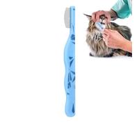 Pettine per la toelettatura del cane, spazzola antiscivolo per di cani, pettine multifunzionale per rimuovere i di animali domestici, per lavare, massaggiare, governare