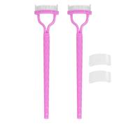 Pettine Per Le Ciglia Per Gli Occhi - 2 Pacchetti Di Denti In Metallo Definiscono | Pettine Per La Formazione Di Ciglia Con Copertura Protettiva | Strumento Cosmetico Per Il Trucco Spazzole Per Le