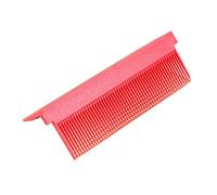 Pettine per lisciare i capelli, accessorio districante da barbiere, colore rosso