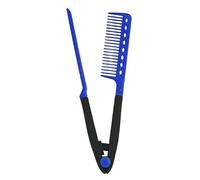 Pettine per lisciare i capelli con presa, lisciante a forma di V per lo