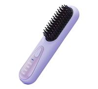 Pettine per lisciare i capelli, spazzola per lisciare i capelli - Piastra lisciante riscaldante per lo styling,Ferro per lisciare i capelli portatile a riscaldamento rapido per famiglia, amici, ragazz