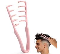 Pettine per lo Styling Testurizzato, Pettine per lo Styling a Denti Larghi per Volume, Volume per le Radici e per Condizionare la Frangia