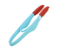 Pettine per macchie a strappo, in silicone flessibile, per rimuovere lo sporco degli occhi, per rimuovere lo sporco degli occhi, pettine antilice per la testa del cane per illuminare gli animali