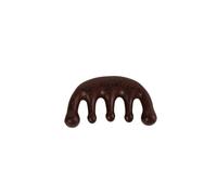 Pettine per massaggi meridiani del corpo, pettine in legno di sandalo, terapia di agopuntura, circolazione, antistatico, capelli lisci (stile g)