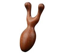 Pettine per massaggio del cuoio capelluto a forma di formica, spazzola Gua Sha a doppia testa, antistatica, strumento per massaggio a denti larghi per testa, collo, corpo, meridiani, aiuta la