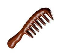 Pettine per massaggio del cuoio capelluto in legno - Pettine per capelli a denti larghi | Stimolatore del cuoio capelluto | Pettine in legno con denti grandi, comodo strumento per massaggio della