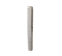 Pettine per parrucchiere a doppio dente Design professionale in alluminio Antistatico Leggero Taglio di capelli Styling per Donna Uomo Parrucchieri 21,5 cm (Bronzo d'oro)