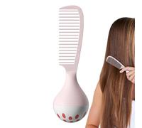 Pettine per parrucchiere - Pettine autoportante con base pesante, impugnatura ergonomica per parrucchiere, donna e ragazza adolescente