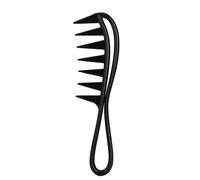 Pettine per parrucchiere Strumento per lo styling dei capelli 2 pezzi Salone professionale Denti larghi Pettine di squalo Ricci