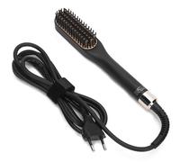 Pettine per Piastra per Barba Portatile 3 Impostazioni di Temperatura 43 Denti Pettine per Uomo Donna Mini Pettine per Capelli Lisci e Pettine per Barba (Spina europea)