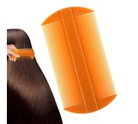 Pettine per pidocchi e lendini per capelli lunghi e spessi, pettine a denti fini a doppia faccia per la rimozione di forfora, pidocchi e pulci