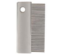 Pettine per pulci e polvere, Metallo 6 cm