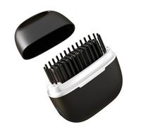 Pettine per raddrizzatore per capelli - Spazzola lisciante senza fili - Strumento per acconciatura anti-briciole - Spazzola lisciante morbida per viaggi in casa
