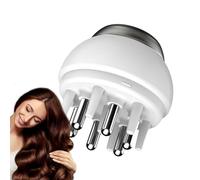 Pettine per radice - Applicazione manuale liscia del cuoio capelluto, pettine applicatore per cuoio capelluto, pettine a 6 spilli, comodo applicatore per bottiglie con spazio trasparente, strumenti