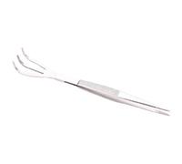 Pettine per radici con pinzetta dritta in acciaio inox per bonsai, 220 mm (SSRP-