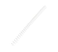 Pettine per rilegatura in PVC, 12 mm, 30 anelli, rilegatura a spirale con 30 anelli, dorso per quaderni, quaderni, raccoglitori, organizer
