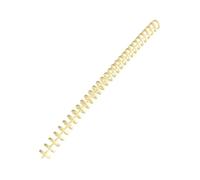 Pettine per rilegatura in PVC, 12 mm, 30 anelli, rilegatura a spirale con 30 anelli, dorso per quaderni, quaderni, raccoglitori, organizer
