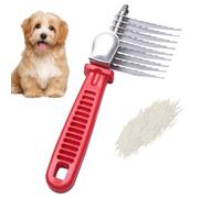 Pettine per rimuovere i degli animali domestici, pettine per la toelettatura dei gatti, liscio, ergonomico, per uso interno ed esterno, spazzola per famiglie e amici
