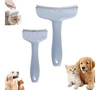 Pettine per rimuovere i peli a V, spazzola multifunzione per la rimozione dei peli, con testa curva creativa per animali domestici, strumento per la toelettatura degli animali domestici, design