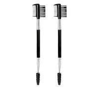 Pettine per rimuovere le macchie per cani, pettine a doppia testa, spazzola portatile per la pulizia degli occhi degli animali domestici, per cani di piccola taglia, cuccioli e gatti