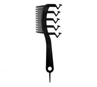 Pettine per separazione dei capelli, pettine multifunzione a forma di Z