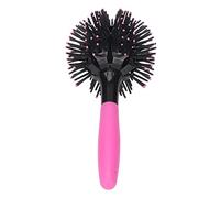Pettine per Spazzola Pettine per Capelli a Sfera Rotonda Pettine per Capelli Ricci 3D Resistente Alle Alte Temperature per Capelli Bagnati e Asciutti