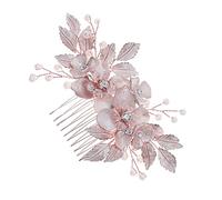 Pettine per Sposa con Fiori e Accessorio per Matrimonio Combinazione per Cerimonie e Speciali Design Resistente e Affidabile