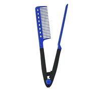 Pettine Per Stirare I Capelli | Piastra a V per Capelli Lisci,Pettine Piastra per Acconciature con Impugnatura - Per Casa Viaggio Uscite Hotel Appuntamenti