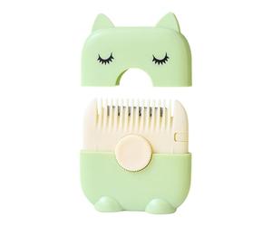 Pettine Per Taglio Di Capelli Con Lama | Trimmer Pony Per E Adulti Trimmer Doppio Lato Per Punta A Bibbia | Pettine Rasoio | Pettine Rasoio | Peine Navaja | Strumento Di Taglio Dei Capelli Po