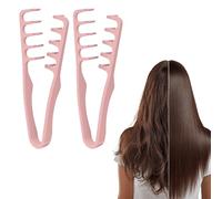 Pettine Per Texture, Confezione da 2 Pettine Per Lo Styling Dei Capelli A Denti Larghi Volumizzante, Strumento Volumizzante Alle Radici, Pettini Per Lo Styling Della Frangia Per Uomo E Donna