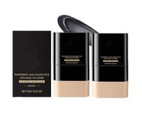 Pettine Per Tinta 2 In 1, Stick Tinta Temporanea Con Integratore, Stick Tinta Per Capelli Per Uomo E Donna Per Coprire I Capelli Grigi (Nero)