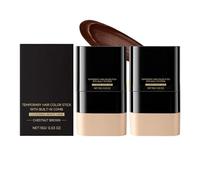Pettine Per Tinta 2 In 1, Stick Tinta Temporanea Con Integratore, Stick Tinta Per Capelli Per Uomo E Donna Per Coprire I Capelli Grigi (Castano)
