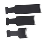Pettine per Tintura Chioma Tavola Lunga, 3 Pezzi, Nero | Plastica, Uso Professionale e Domestico, Facile da Pulire, Aiuta a Evitare Contatto la Base dei Capelli