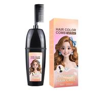 Pettine per tinture per capelli - Applicatore a pennello con copertura grigia | Strumento per colorare le bolle 3 in 1 Formula a base vegetale Facile uso domestico Distribuzione uniforme della testina